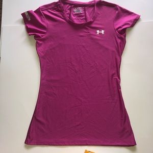 SALE! 🛍 Purple Under Armor Fitted Tee